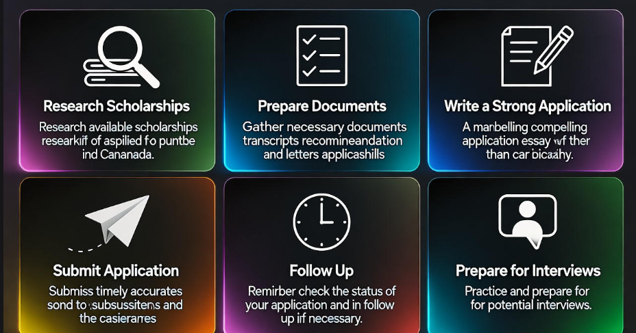 Step-by-Step Guide to Applying for Scholarships in Canada