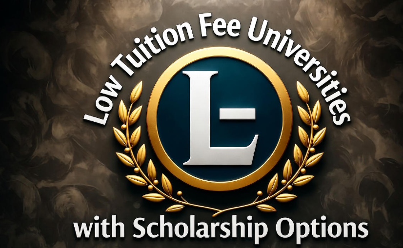 Low Tuition Fee Universities with Scholarship Options