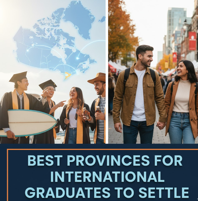 Best Provinces for International Graduates to Settle